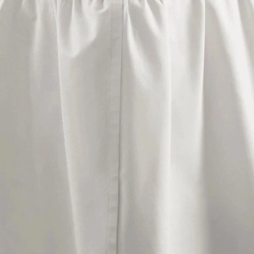 Laura Ashley ~ QUEEN White Ruffled Bedskirt ~   100% Cotton ~ Machine Washable - Picture 4 of 4
